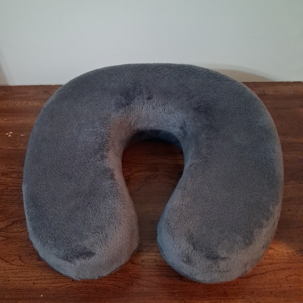 Gray Travel Neck Pillow